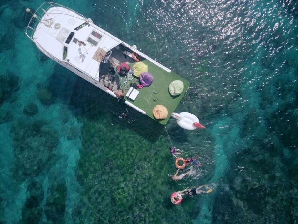 【澎湖景點活動推薦】     南方四島珊瑚森林自由潛水-海玩子