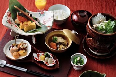 日式早餐 ( 白飯及味增湯可續，其他不行)